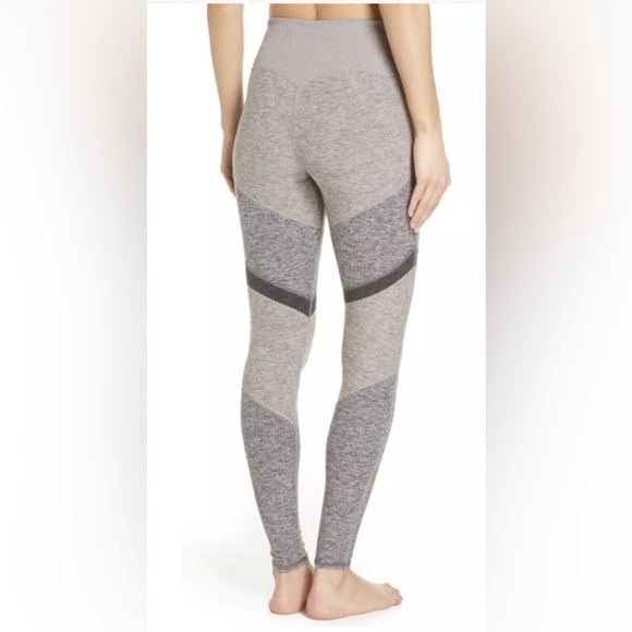 alo yoga Women's Sheila Alosoft High Waist Leggings Gray Black Brown Small - Picture 2 of 9